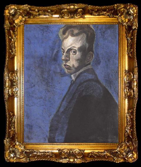 framed  Walter Sickert Self-Portrait, ta009-2